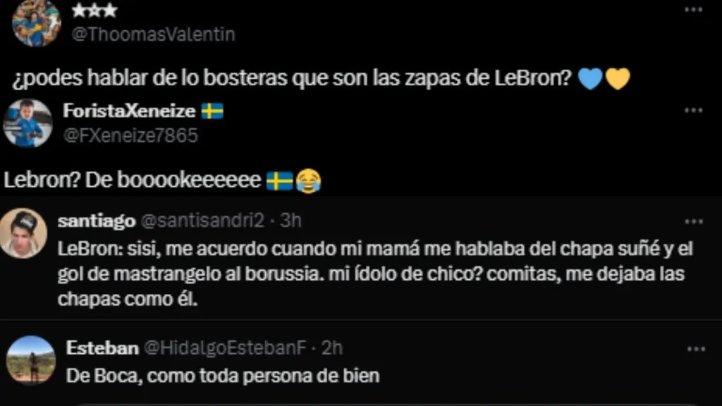 Las reacciones de los hinchas del Xeneize.
