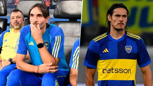 Diego Martínez habló del rol de Cavani y lo que puede mejorar Boca.