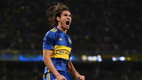 Edinson Cavani en Boca vs. Central Norte