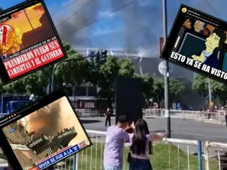 Incendio en el Monumental: los memes de los hinchas de Boca recordando el 2011