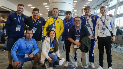 10 afortunados viajaron a Santiago del Estero para ver a Boca.