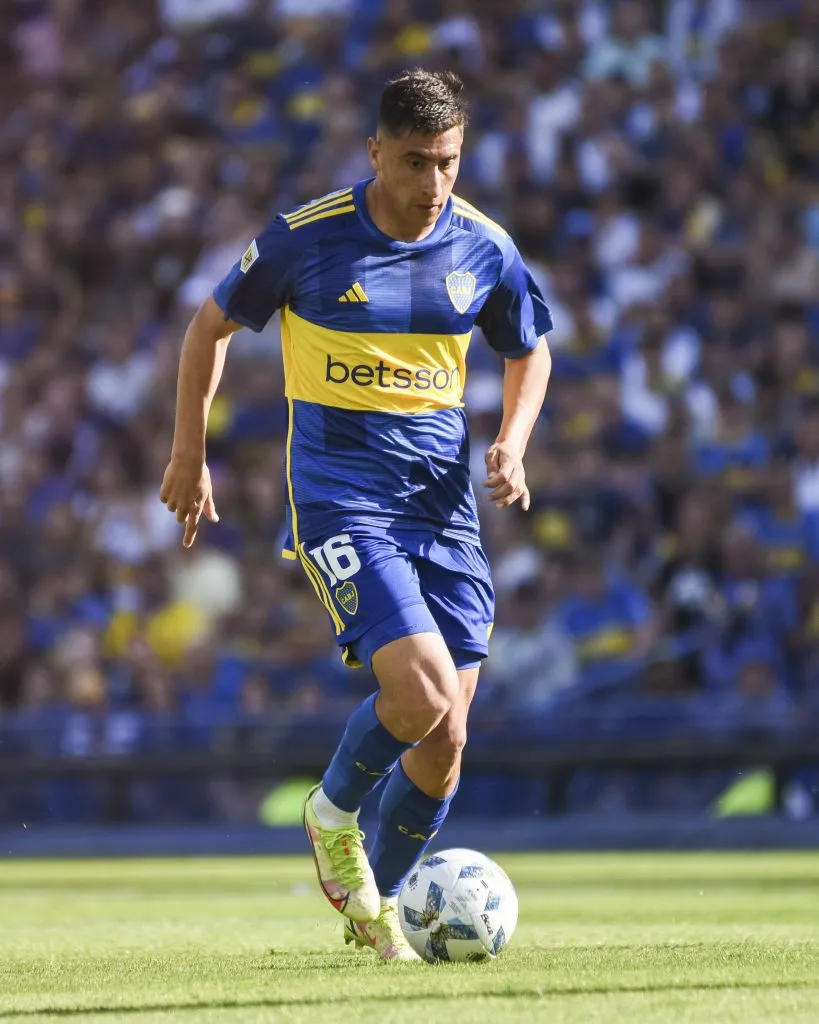 Miguel Merentiel en La Bombonera. Foto: Imago
