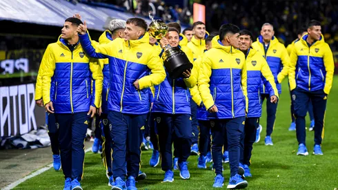 El joven futbolista que firmó su primer contrato en Boca. (Getty)