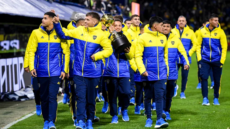El joven futbolista que firmó su primer contrato en Boca. (Getty)