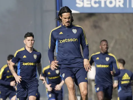 Alerta en Boca: Diego Martínez probó 2 equipos, pero un volante se retiró de la práctica