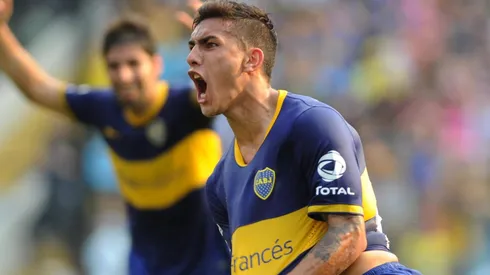 Leandro Paredes, en Boca.