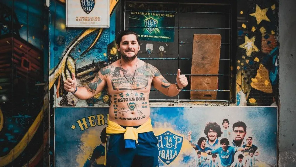 La pasión por Boca, en el lente de Wonyoung Choi.