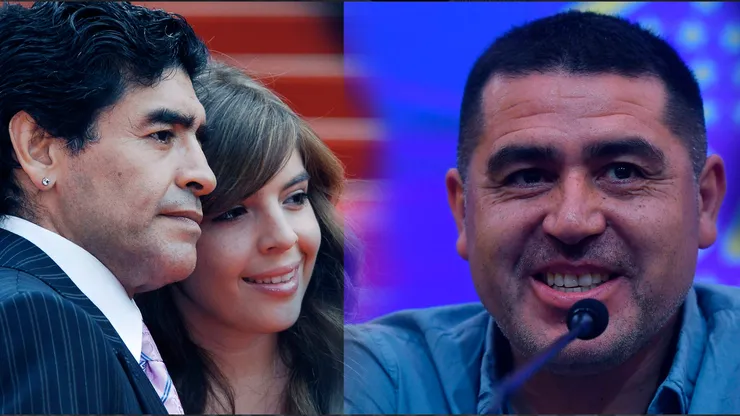 Dalma Maradona bancó a Riquelme. Foto: Imago.