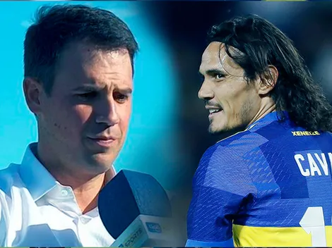 La curiosa frase del presidente de Trinidense: "Con el sueldo de Cavani..."