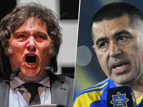 Riquelme le respondió a Milei tras sus críticas: "Es un montón"