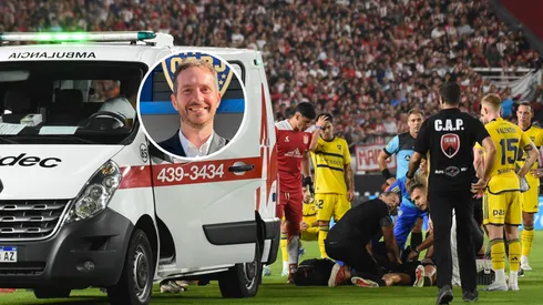 Boca-Estudiantes fue suspendido por la situación de Javier Altamirano.