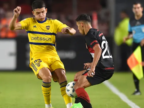 Boca-Estudiantes, suspendido: una ambulancia se llevó a Javier Altamirano