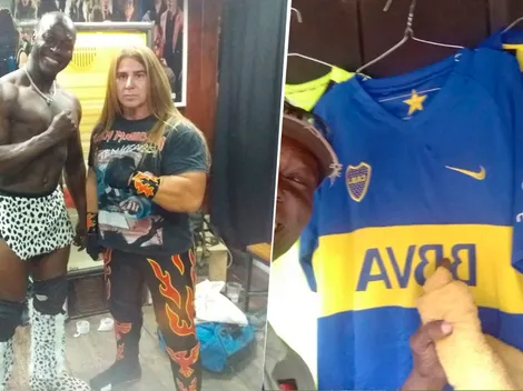 Musambe Tutu, personaje de 100% Lucha, encontró una camiseta de Boca en Ghana: "Me pone feliz"