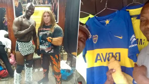 Musambe Tutu sorprendió con una foto con la camiseta de Boca.