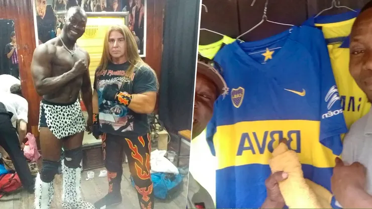 Musambe Tutu sorprendió con una foto con la camiseta de Boca.