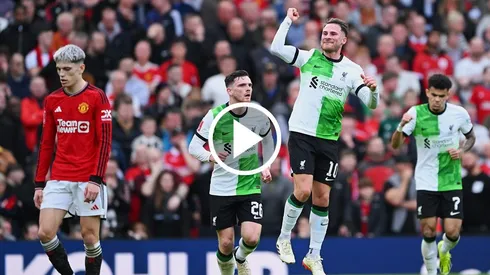 Mac Allister y un golazo en Liverpool vs. Manchester United
