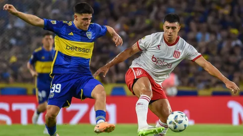 Boca vs. Estudiantes por la Copa de la Liga. Foto: Imago