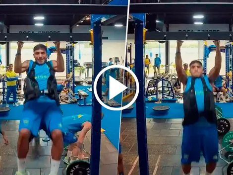 VIDEO | ¿Cuántas dominadas hace Luca Langoni, con Medina como "entrenador"?