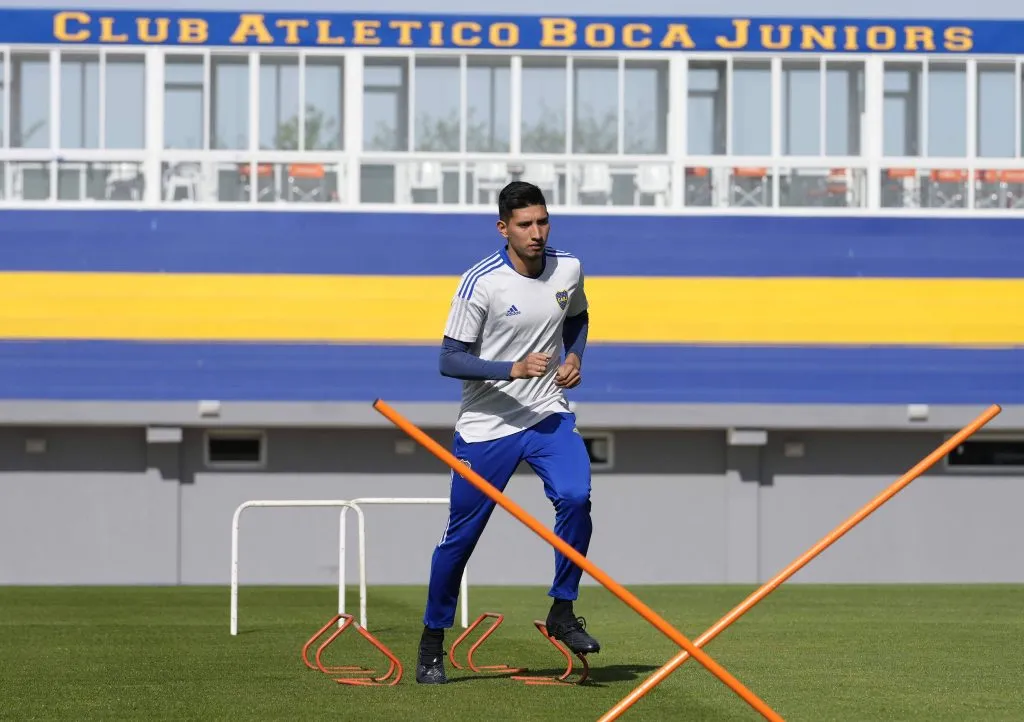 Aaron Molinas en Boca. (IMAGO).