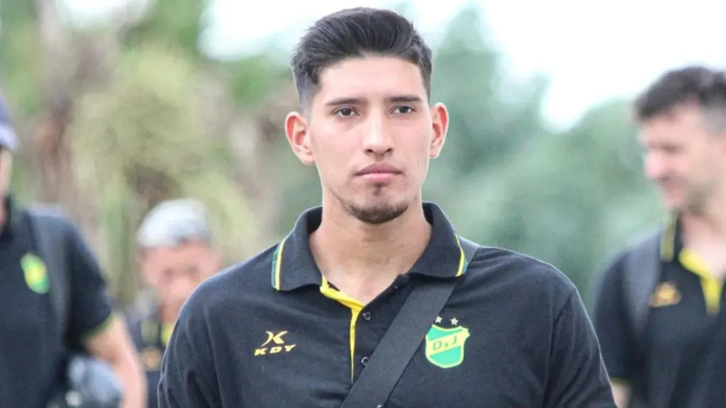 Aaron Molinas, en Defensa y Justicia (Instagram)