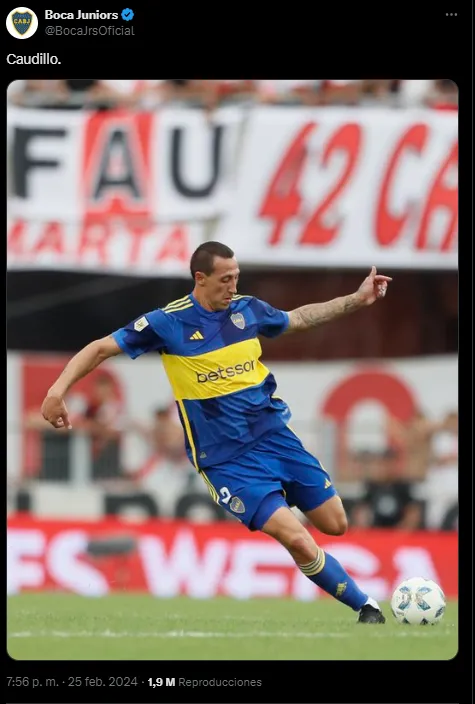 Lema, uno de los mejores frente a River.