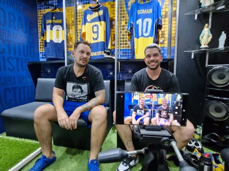 Loco por Boca: el coleccionista que recreó el vestuario en su casa con más de 300 camisetas