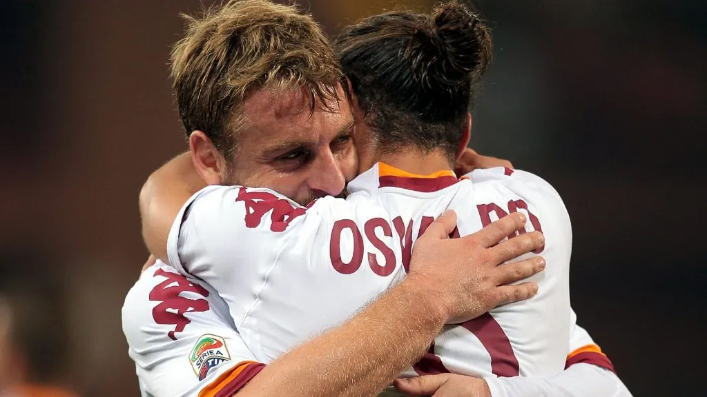 De Rossi y Osvaldo fueron compañeros en la Roma.
