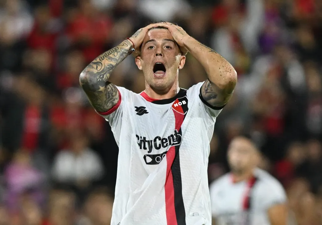 Juan Ignacio Ramírez en Newell’s. (Imago)