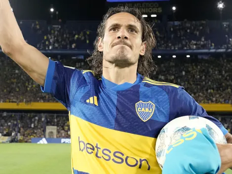 Tiene que enfrentarse a Boca pero respaldó fuertemente a Cavani