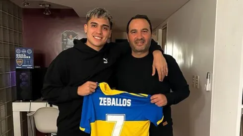 Diego Mazzilli, junto al Changuito Zeballos.