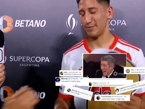 Viral: el regalo que le dieron a Aliendro en River que hizo estallar de risa a los hinchas de Boca