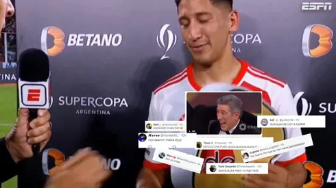 Viral: el regalo que le dieron a Aliendro en River que hizo estallar de risa a los hinchas de Boca