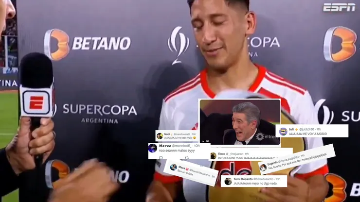 Viral: el regalo que le dieron a Aliendro en River que hizo estallar de risa a los hinchas de Boca
