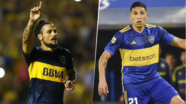 Daniel Osvaldo y Equi Fernández en Boca