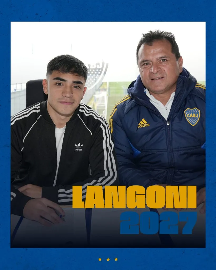 Langoni firmó hasta 2027.