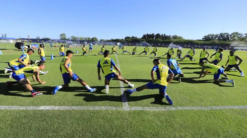 El entrenamineto de Boca