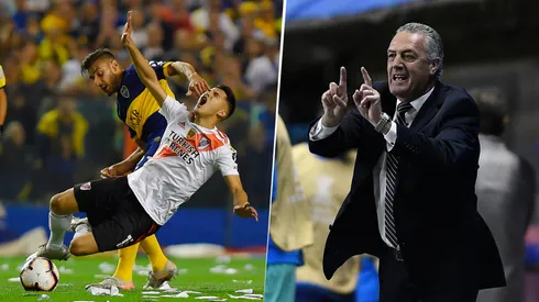 Revelaron que el River de Gallardo entrenaba para tirarse en el área. Foto: Imago