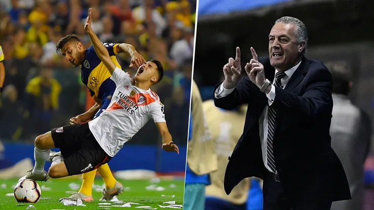 Revelaron que el River de Gallardo entrenaba para tirarse en el área. Foto: Imago