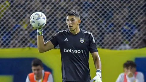 Leandro Brey, arquero juvenil de Boca