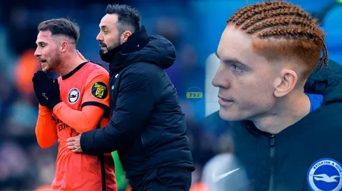 Mac Allister, sobre el DT de Brighton y su adaptación a Inglaterra.