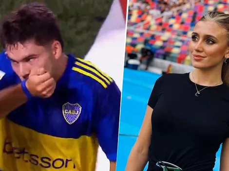 Morena Beltrán contó una intimidad del festejo de Lucas Blondel tras su golazo