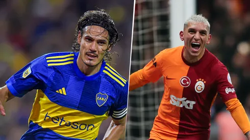 Cavani y Torreira tuvieron un intercambio en Instagram. (Getty)