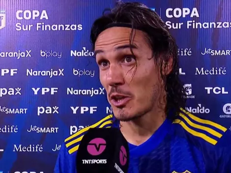 El contundente mensaje de Cavani tras el triunfo de Boca: "Siempre digo lo mismo"