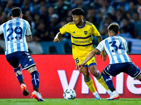 Volvió al triunfo: Boca goleó a Racing y se acerca a la zona de clasificación en la Copa de la Liga