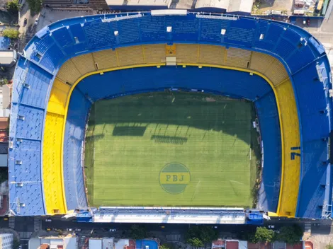 FOTOS | Así está La Bombonera con la quita de los alambrados para el partido entre Boca y Racing