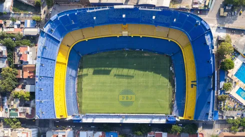 Así está La Bombonera.