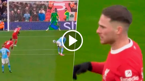 El ex Boca convitió para el Liverpool. (@SC_ESPN)