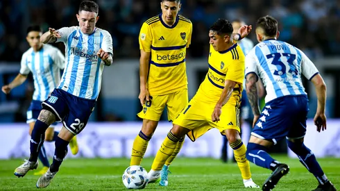Boca vs. Racing por la Copa de la Liga Profesional. Foto: Getty