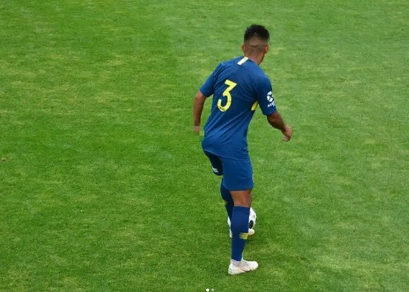 Iván Grance hizo inferiores en el Xeneize. (Instagram)