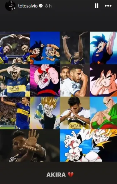 El posteo viral del Toto Salvio.